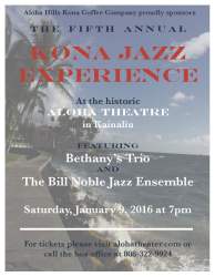 5th Kona Jazz Experience
